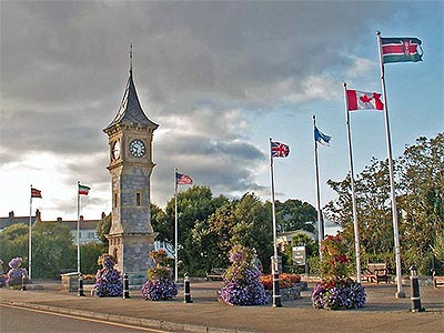 Exmouth clock tower